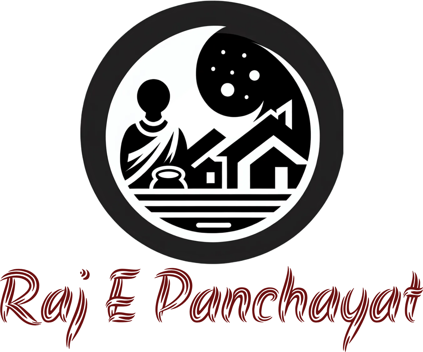 Raj E Panchayat Logo